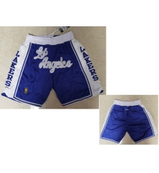 Los Angeles Lakers Basketball Shorts 008