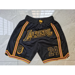 Los Angeles Lakers Basketball Shorts 019