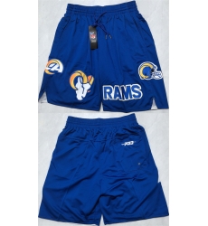 Men Los Angeles Rams Royal Shorts Men Los Angeles Rams Royal Shorts