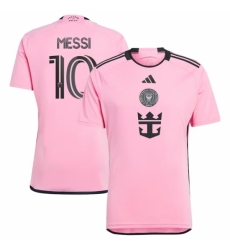 Men Inter Miami CF 10 Lionel Messi Pink 2024 25 Home Soccer Jersey Men Inter Miami CF 10 Lionel Messi Pink 2024 25 Home Soccer Jersey
