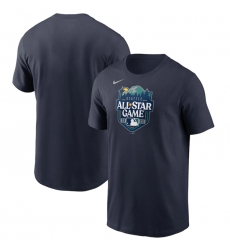 Men All Star 2023 Navy Game Logo T Shirt