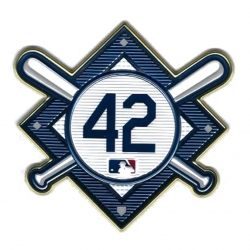 Jackie Robinson Day 42 TPU MLB Jersey Sleeve Patch Dodgers 6