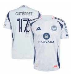 Men Chicago Fire Soccer Jersey 001