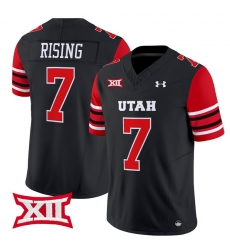 Men Women Youth Utah Utes 7 Cameron Rising Black 2024 Vapor Limited Jersey All Stitched Men Women Youth Utah Utes 7 Cameron Rising Black 2024 Vapor Limited Jersey All Stitched