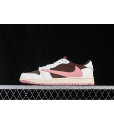 AIR JORDAN 1 LOW X TRAVIS SCOTT MEN SHOES 6507