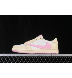 AIR JORDAN 1 LOW X TRAVIS SCOTT MEN SHOES 6510