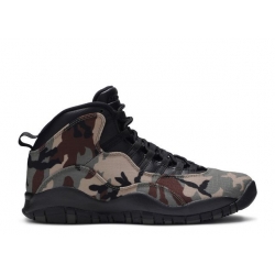 Jordan 10 Retro Woodland Camo