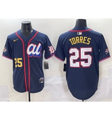 Men American League 25 Gleyber Torres Navy 2025 All Star Edition Limited Stitched Baseball Jersey Men American League 25 Gleyber Torres Navy 2025 All Star Edition Limited Stitched Baseball Jersey