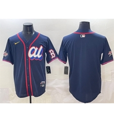 Men American League Boston Red Sox Blank Navy 2025 All Star Edition Limited Stitched Baseball Jersey Men American League Boston Red Sox Blank Navy 2025 All Star Edition Limited Stitched Baseball Jersey