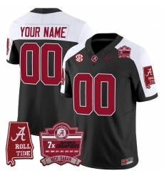 Men Women Youth Alabama Crimson Tide Nick Saban 7x Champions Patch Vapor Custom Jersey All Stitched Black Aternate Men Women Youth Alabama Crimson Tide Nick Saban 7x Champions Patch Vapor Custom Jersey All Stitched Black Aternate