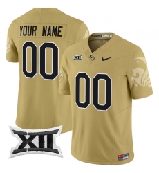 Men Women Youth UCF Knights 2024 Vapor Limited Custom Jersey All Stitched Gold