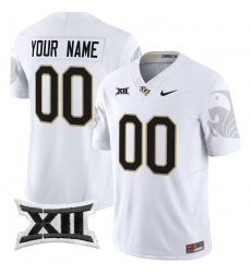 Men Women Youth UCF Knights 2024 Vapor Limited Custom Jersey All Stitched White