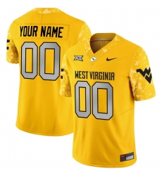 Men Women Youth West Virginia Mountaineers 2024 Vapor Limited Custom Jersey V2 All Stitched Gold Men Women Youth West Virginia Mountaineers 2024 Vapor Limited Custom Jersey V2 All Stitched Gold