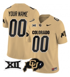 Men Women Youth Colorado Buffaloes Vapor Limited Custom Jersey Big 12 XII Patch All stitched Gold Men Women Youth Colorado Buffaloes Vapor Limited Custom Jersey Big 12 XII Patch All stitched Gold