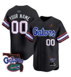 Men Women Youth Florida Gators 2024 Florida Patch Vapor Baseball Custom Jersey All Stitched Black