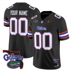Men Women Youth Florida Gators 2024 Florida Patch Vapor Limited Custom Jersey All Stitched Black