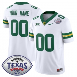 Men Women Youth Baylor Bears 2024 Texas Bowl Vapor Limited Custom Jersey All Stitched White