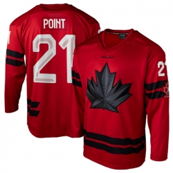 Mens Point Brayden #21 Red Hockey Canada 2026 Replica Jersey