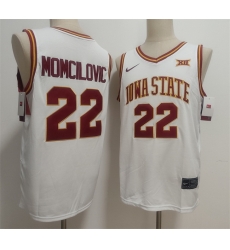 Men Iowa State Cyclones 22 Milan Momcilovic White 2025 Vapor Limited Stitched Football Jersey Men Iowa State Cyclones 22 Milan Momcilovic White 2025 Vapor Limited Stitched Football Jersey