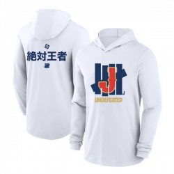 Men Japan Baseball White 2026 World Baseball Classic Club Hoodie
