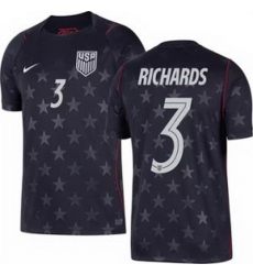 Men 3 Chris Richards USMNT 2026 Home Stadium Replica Jersey 2