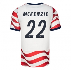 USA 2026 FIFA World Cup Soccer White Jersey Set ( Have Shorts ) Mark McKenzie #22