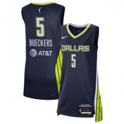Women Nike Paige Bueckers Navy Dallas Wings 2025 WNBA Draft Explorer Edition Victory Player Jersey