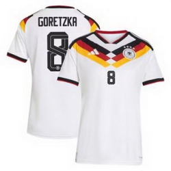 Women 8Leon Goretzka Germany National Team Jersey   6