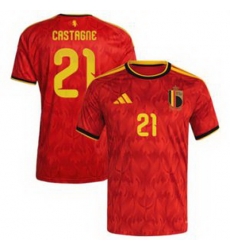 Women 21Timothy Castagne Belgium Jersey   1