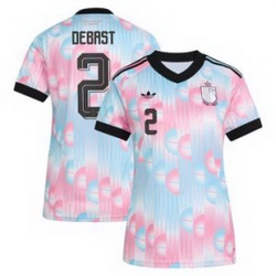 Women 2Zeno Debast Belgium Jersey   2