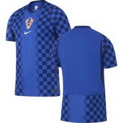 Women 0 Croatia Blank Away Replica World Cup  2
