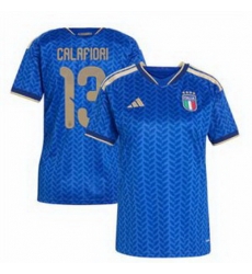 Women Italy National Team Riccardo Calafiori Home   2
