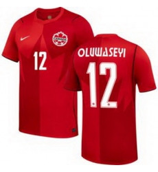 Women 12 Canada Tani Oluwaseyi Replica Away 1 Women 12 Canada Tani Oluwaseyi Replica Away 1