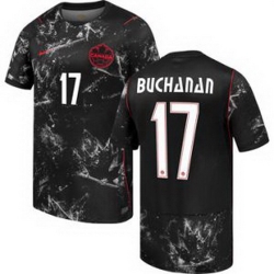 Women 17 Canada Tajon Buchanan Replica Away   2