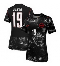 Women Women Canada Alphonso Davies 2026 Replica Away Black 4