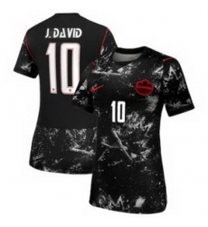 Women Women Canada Jonathan David 2026 Replica Away Black 5