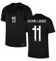 Men 11 Norway Jorgen Strand Larsen Home Stadium Replica 2 Men 11 Norway Jorgen Strand Larsen Home Stadium Replica 2