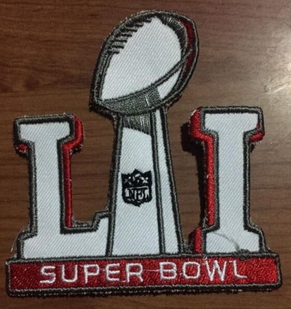 NFL Patriots Super Bowl Patch LI Patch Biaog