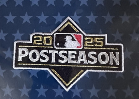 Men Chicago White Sox MLB 2025 Postseason Patch Biaog