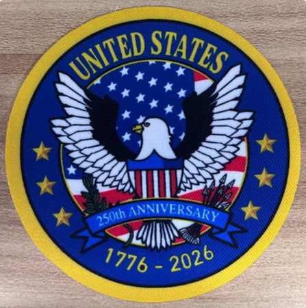 Men New England Patriots United States 1776 2026 250 Anniversary Patch Biaog